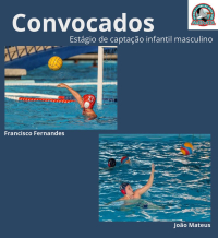 Polo Aquático - Atletas do Aminata selecionados pela FPN