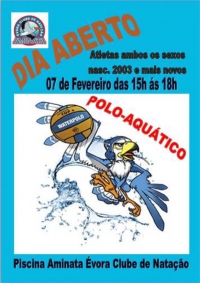 Dia aberto pólo aquático